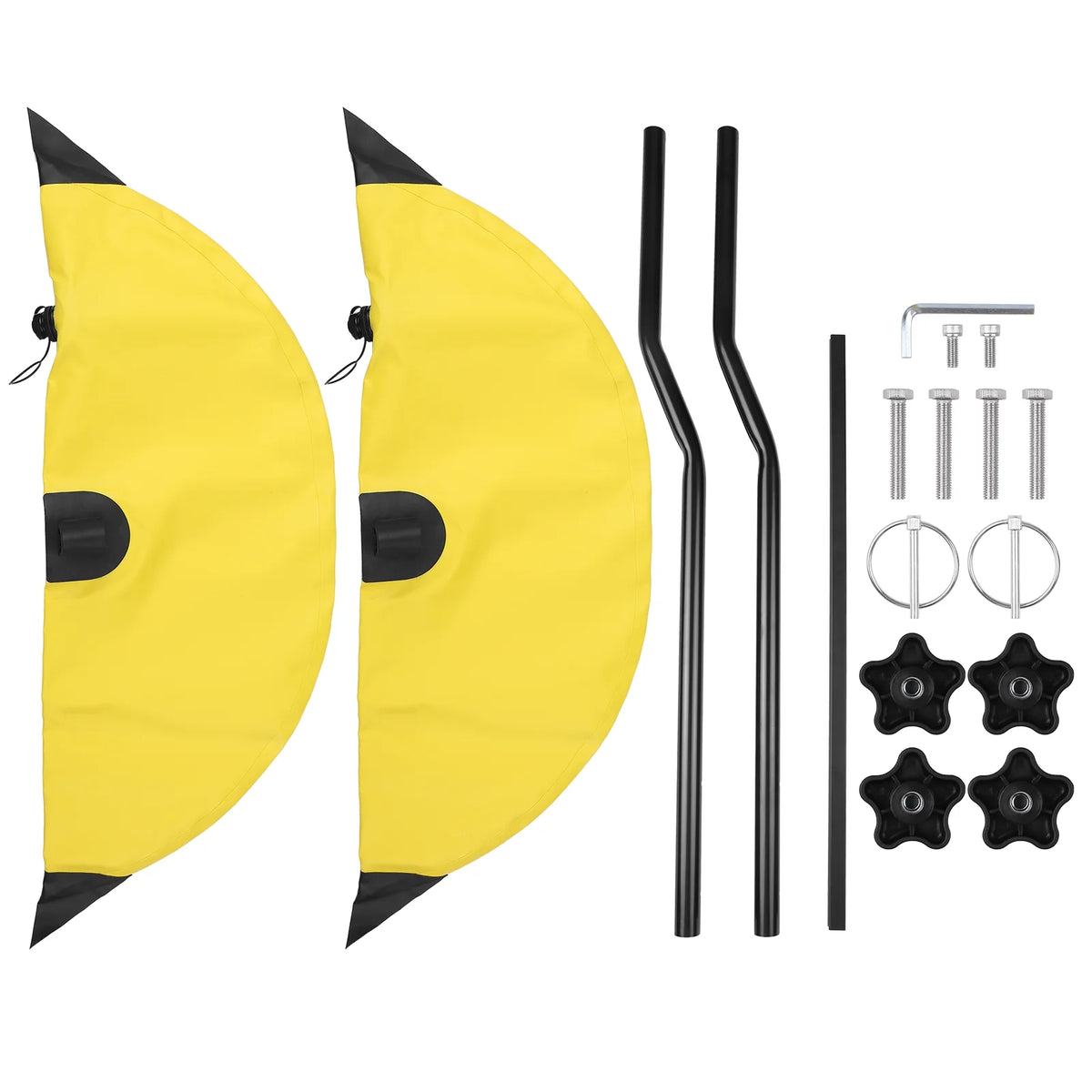 Kayak PVC Inflatable Outrigger Float Stabilizer System Kit I667043