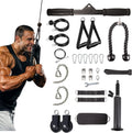 Cable Pulley System Attachments for Gym, LAT Pull Down, Biceps Curl, Triceps Exercise, Home Gym Equipment, Pack of 2 L641720