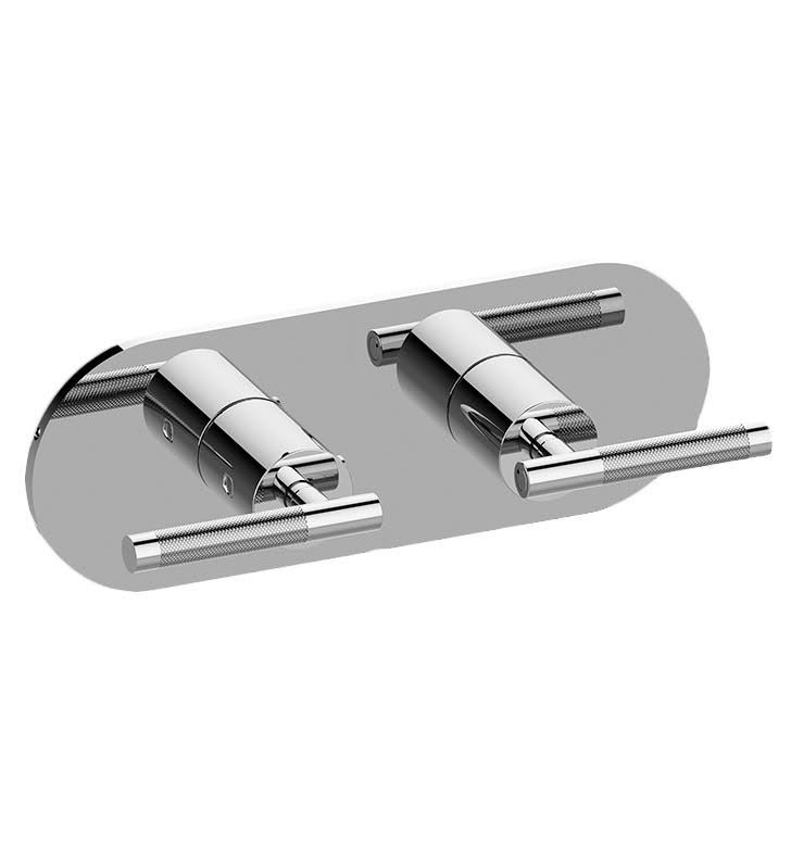 Olive Bronze Horizontal Thermostatic Valve with Two Handles M8932