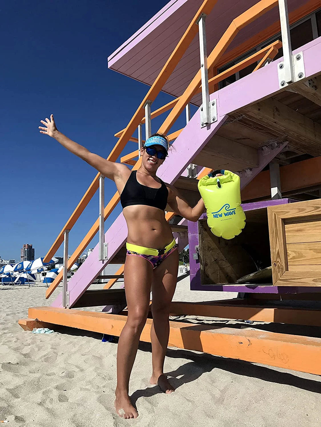 Fluo Green 20 Liter PVC Swim Buoy H716
