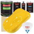 Sunshine Yellow Low VOC Urethane Basecoat Clearcoat Car Paint Complete Gallon Kit T134