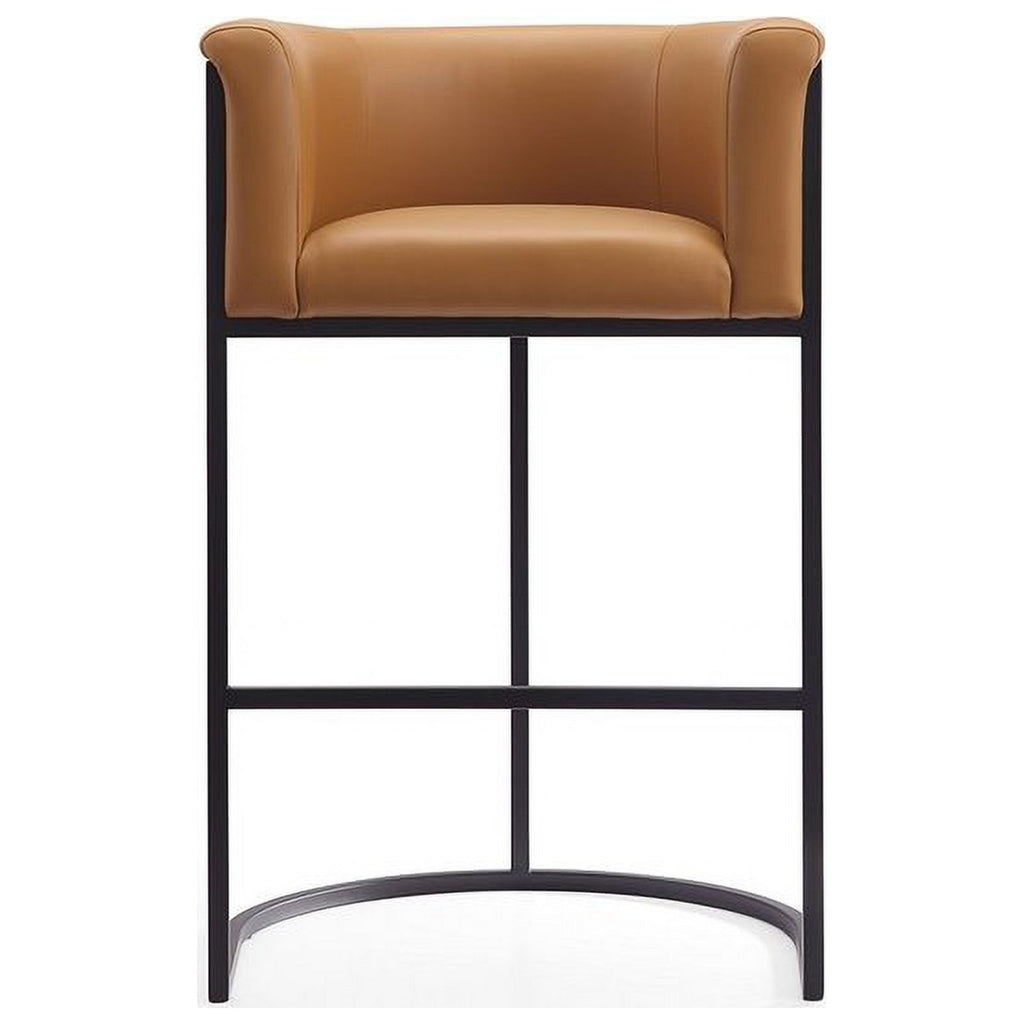 Faux Leather Barstool Set of 2 F693256