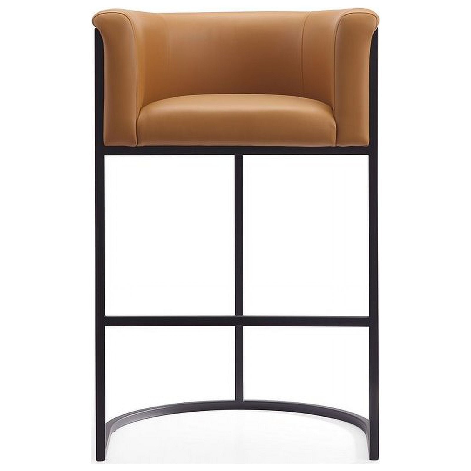Faux Leather Barstool Set of 2 F693256