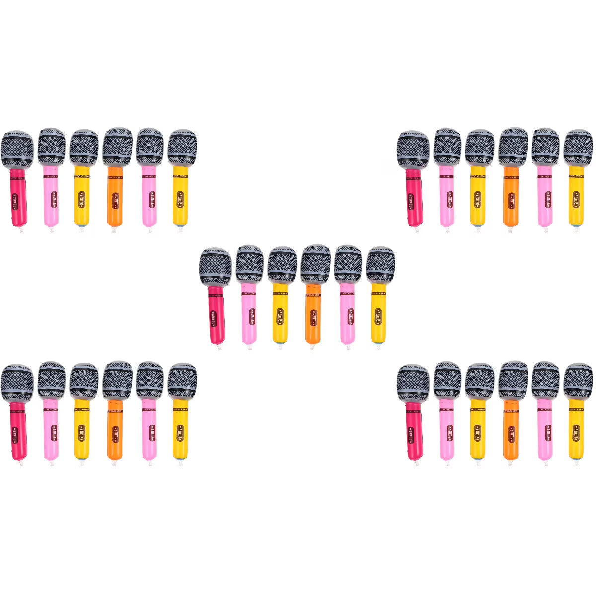30 Pcs Inflatable Microphone Toys I994