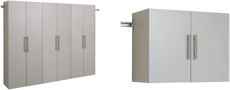 White 3 pc Storage Cabinet J863385
