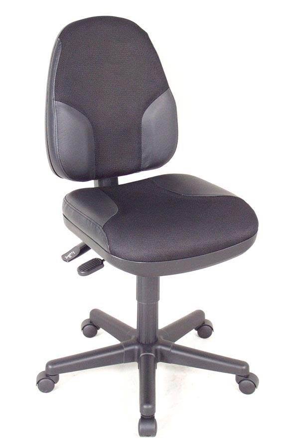 Black High Back Leather Office Chair H921