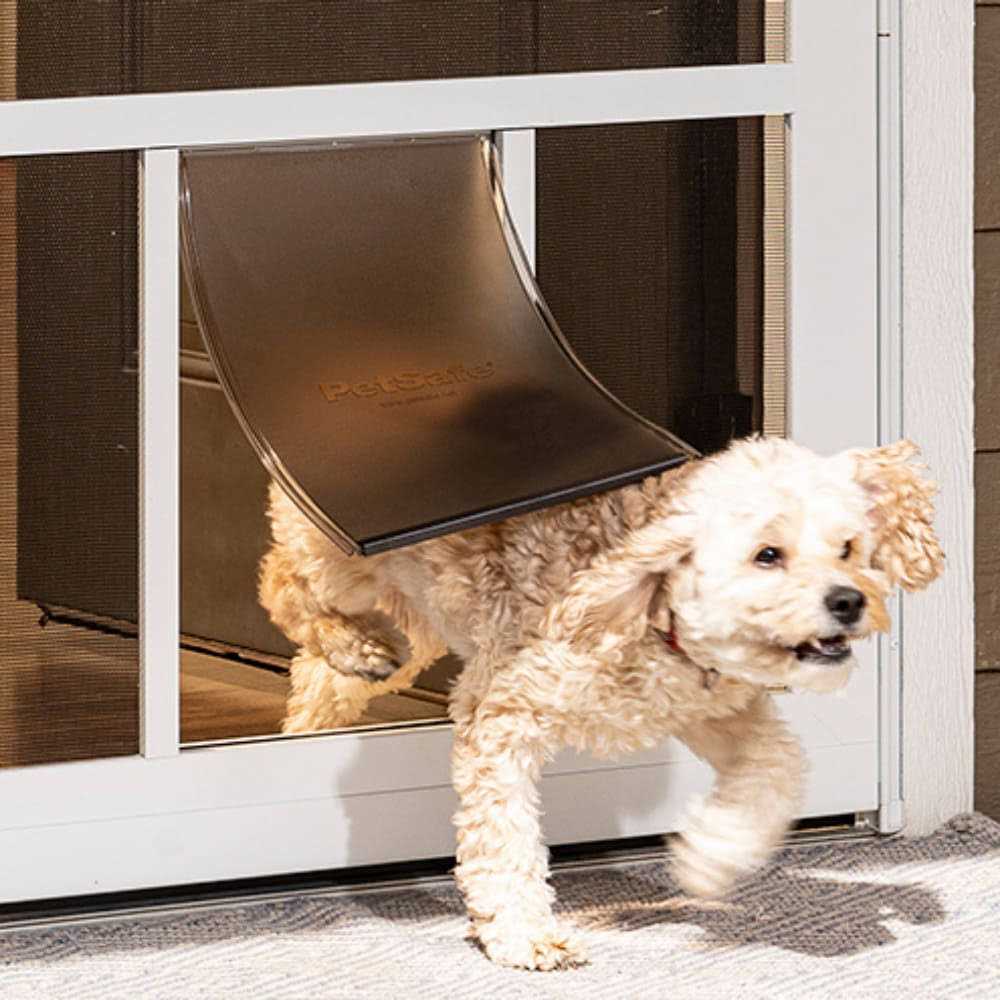 Brown Aluminum Hinged Screen Door T646111