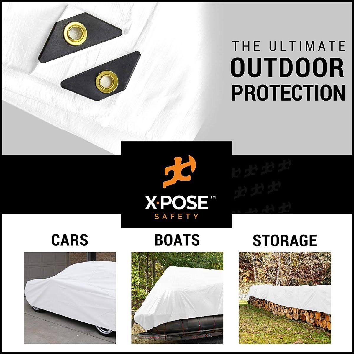 White Tarps 12 x 20, Case of 2 A98224