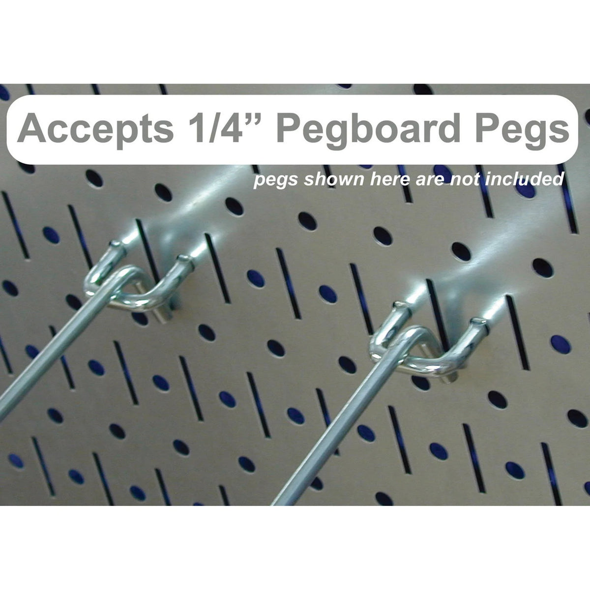 Black Pegboard, 32 in. H, 96 in. W H490886