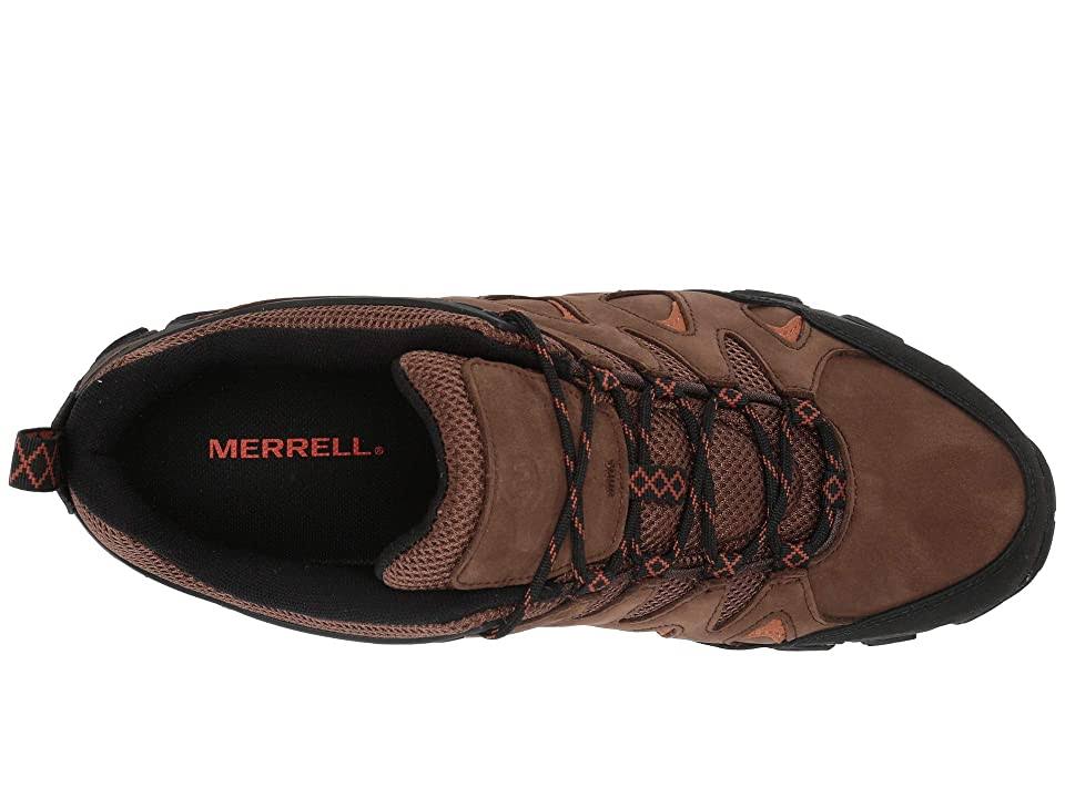 Men's Pulsate Leather Shoes, Size 12, Dark Earth O622342