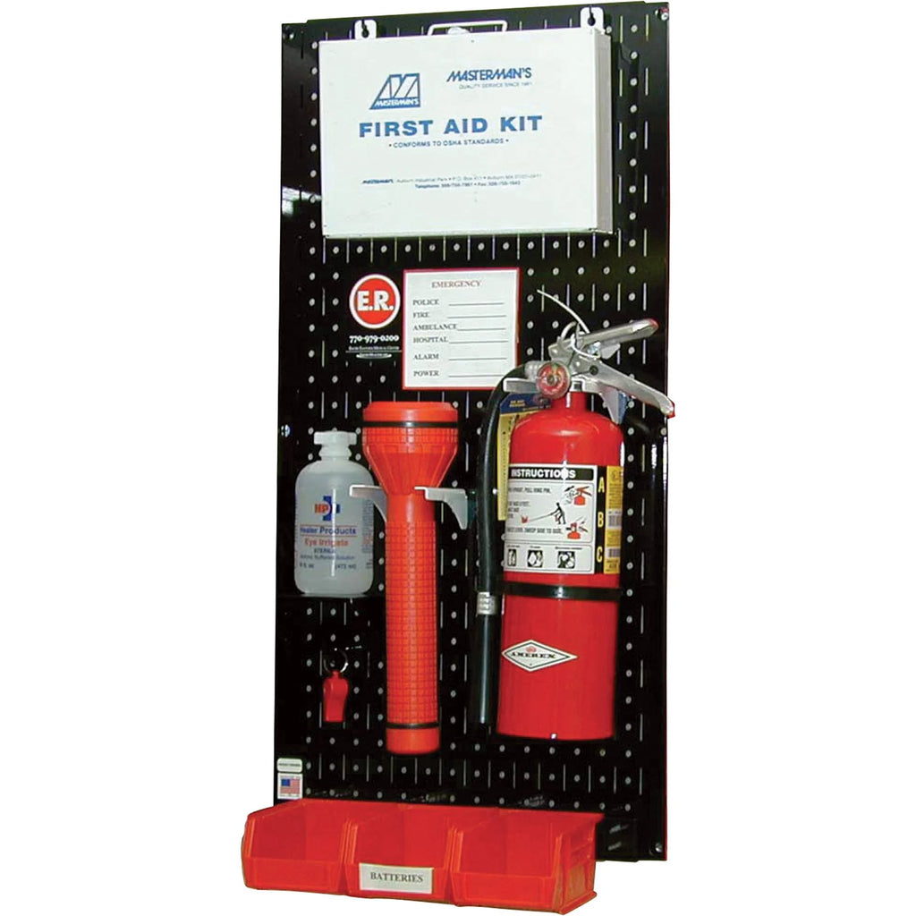Black Pegboard, 32 in. H, 96 in. W H490886