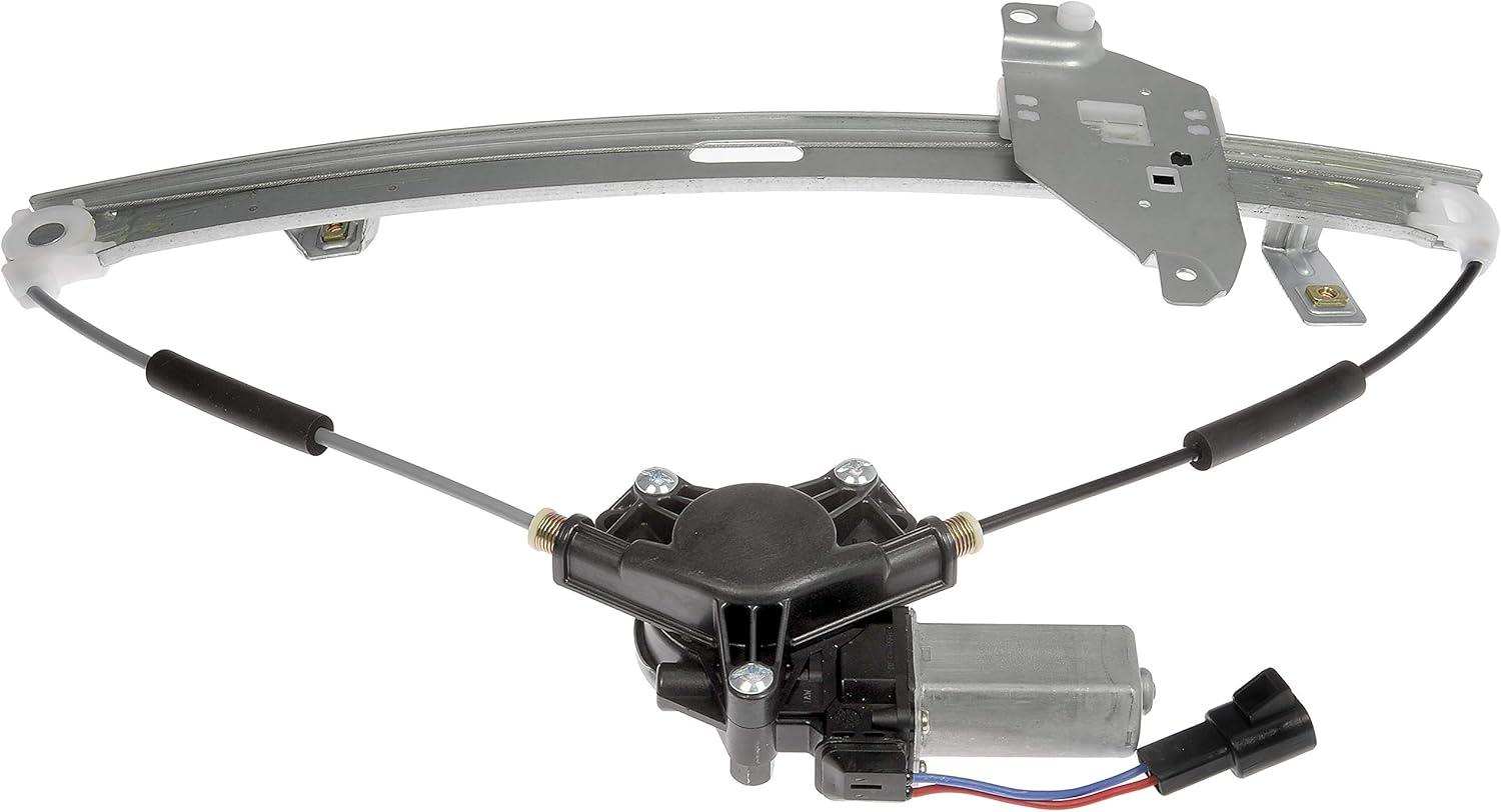 Front Driver Side Power Window Regulator And Motor Assembly Pack of 2 L1465