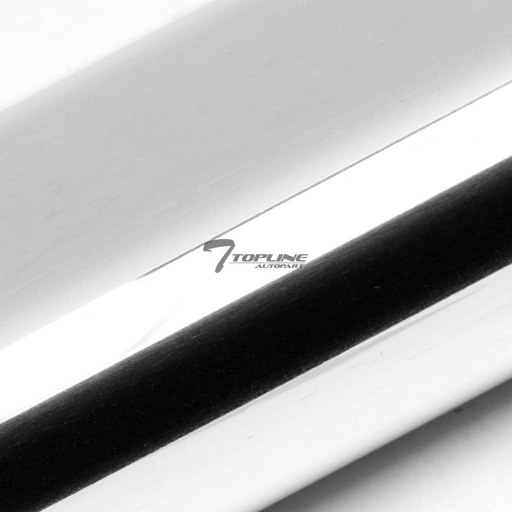 4" Oval Polished Stainless Steel Side Step Nerf Bars Running Boards R8643