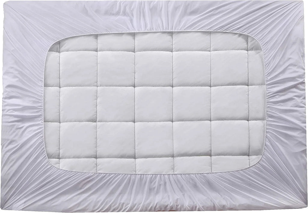 Green Full Bamboo Mattress Pad B277