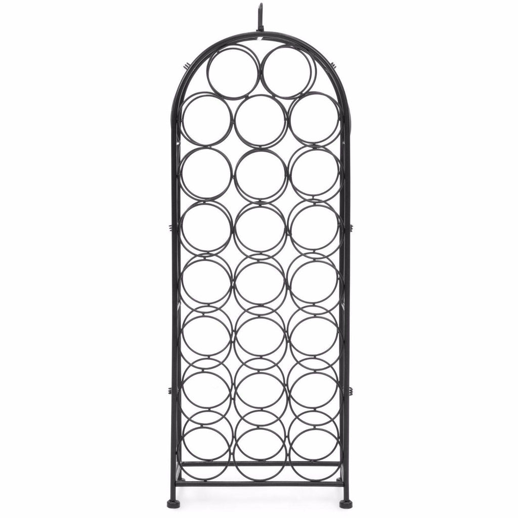 45 Bottle Wrought Iron Wine Jail I644