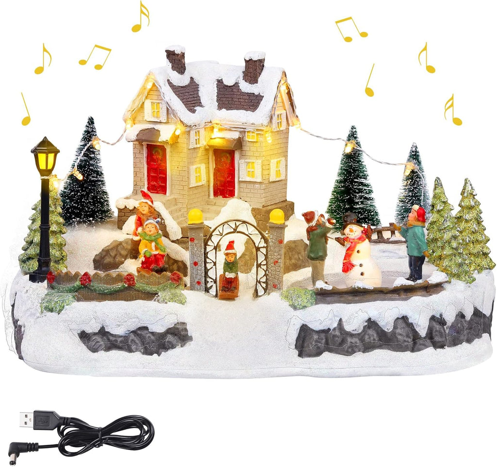 Christmas Town Village Sets Pack of 2 P242