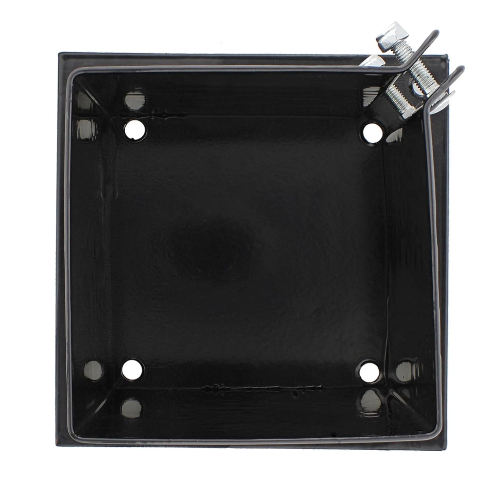 6x6 Post Anchor Square Bracket Bolt Down Post Base Ground Anchor Pack of 2 G758909