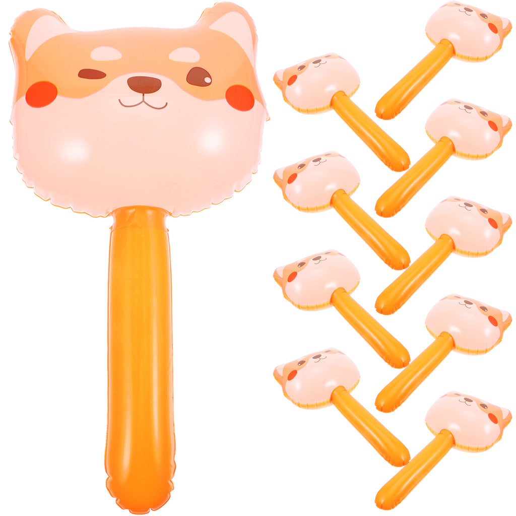 10pcs Inflatable Hammer Toys with Bell U5492