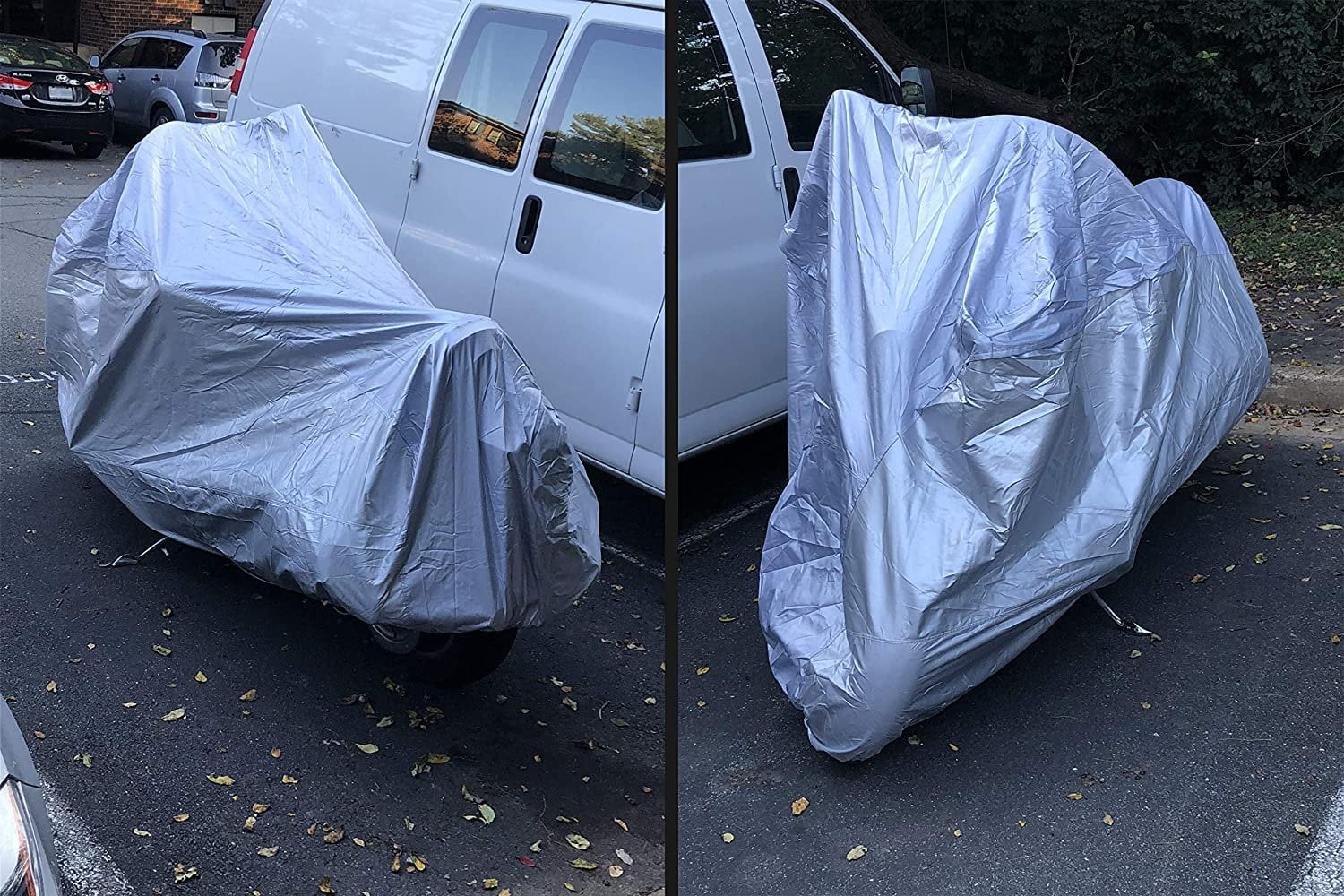 Motorcycle With Sidecar Cover U7076