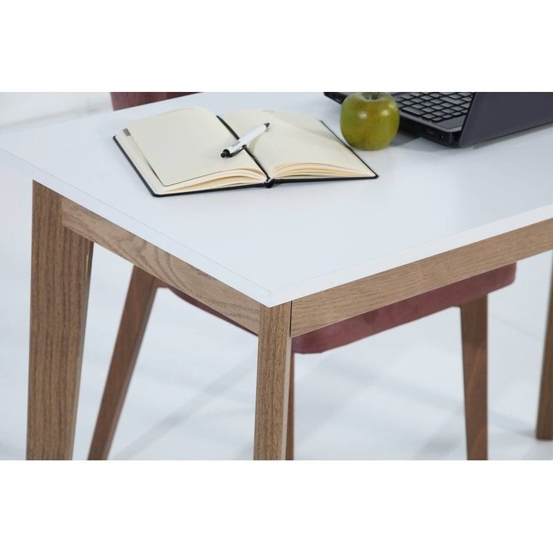Tan Mid-Century Modern Office Desk X899344