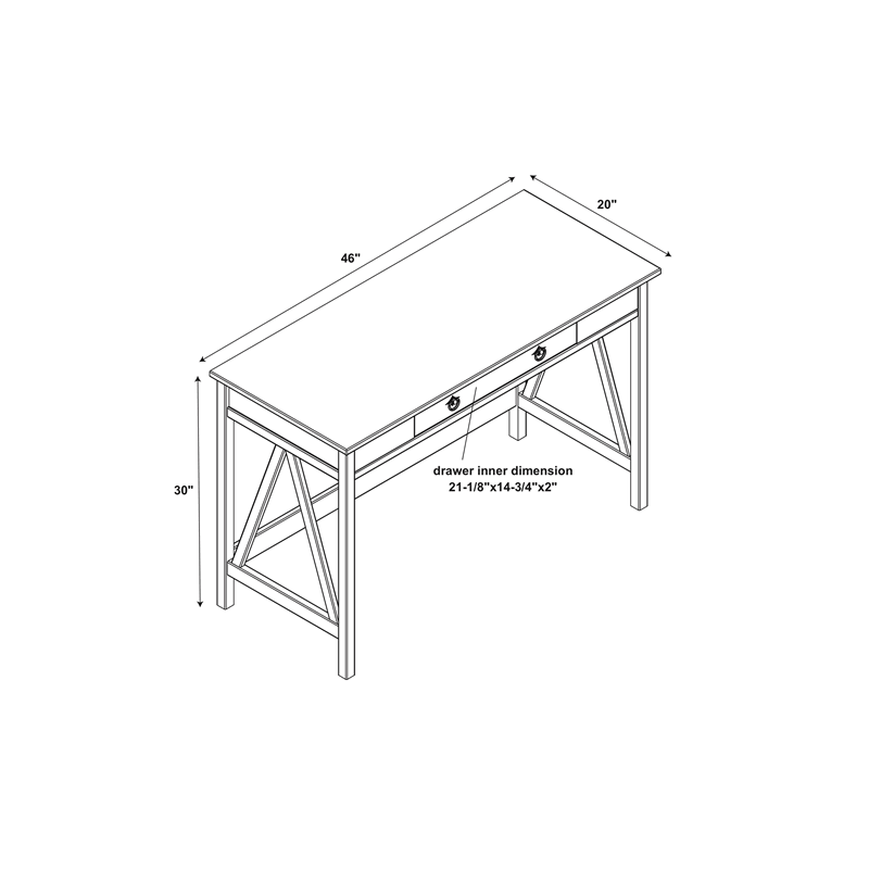 Rustic Driftwood Desk I468807