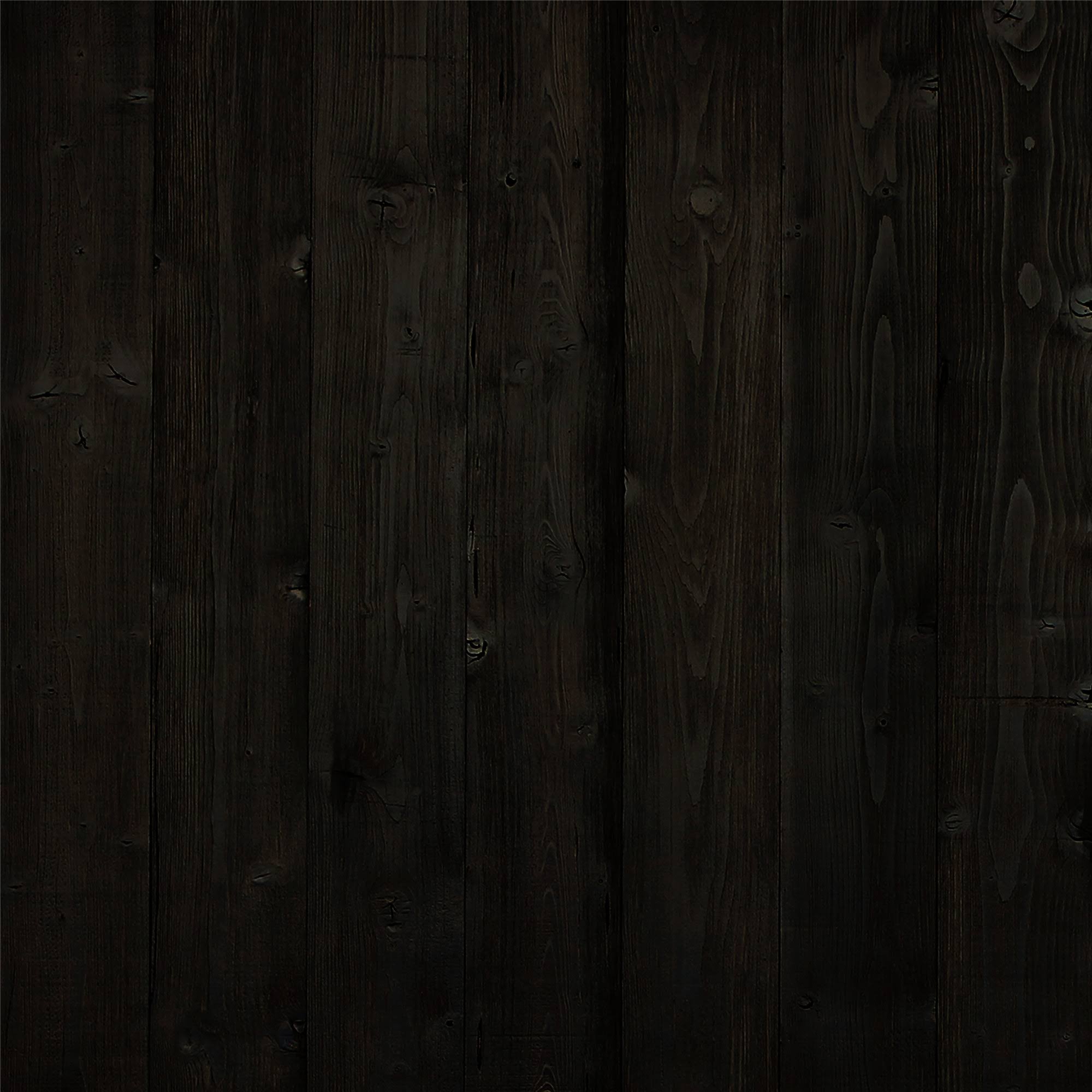 Rustic Black Real Wood Wall Plank N762047