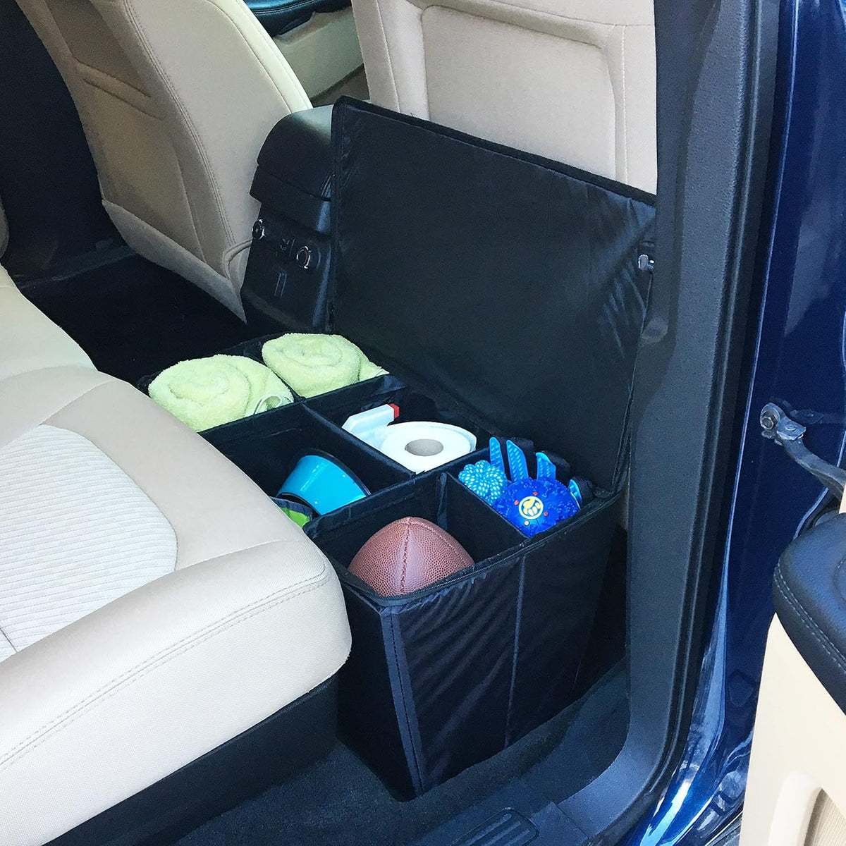 Back Seat Dog Extender and Car Storage D369