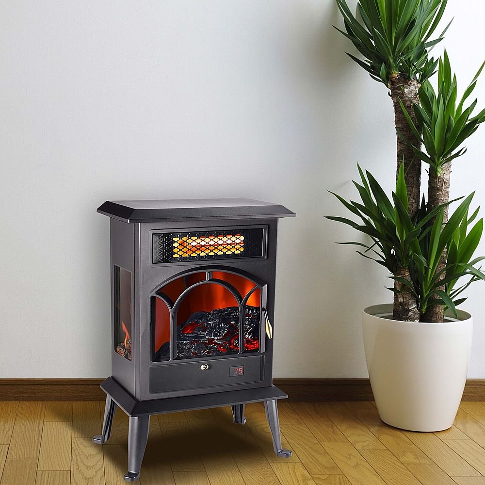 Black Infrared Stove Heater F27668