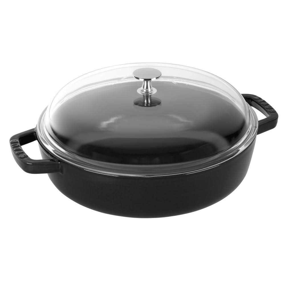 Matte Black Cast Iron 4 qt. Universal Pan M912172
