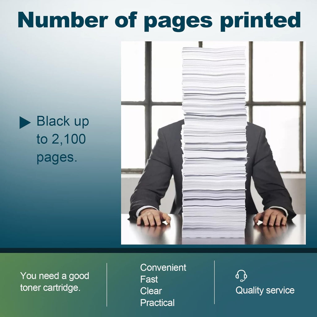 2 Pack Black Ink Cartridge for HP Printer H5771