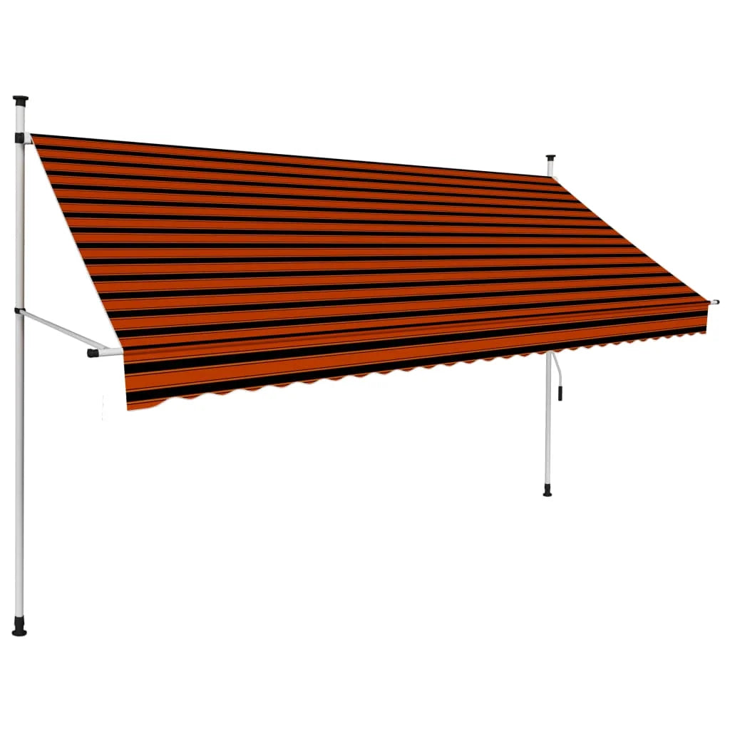 Canopy With Manual Adjustable Patio Shelter V2672