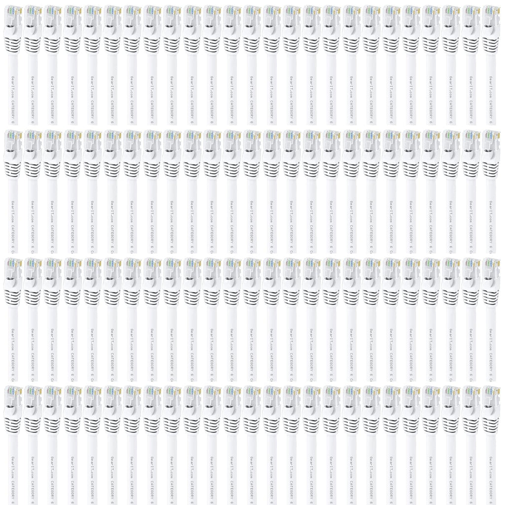 Blue Cat 6 Ethernet Cable 3 ft (100-Pack) L9959