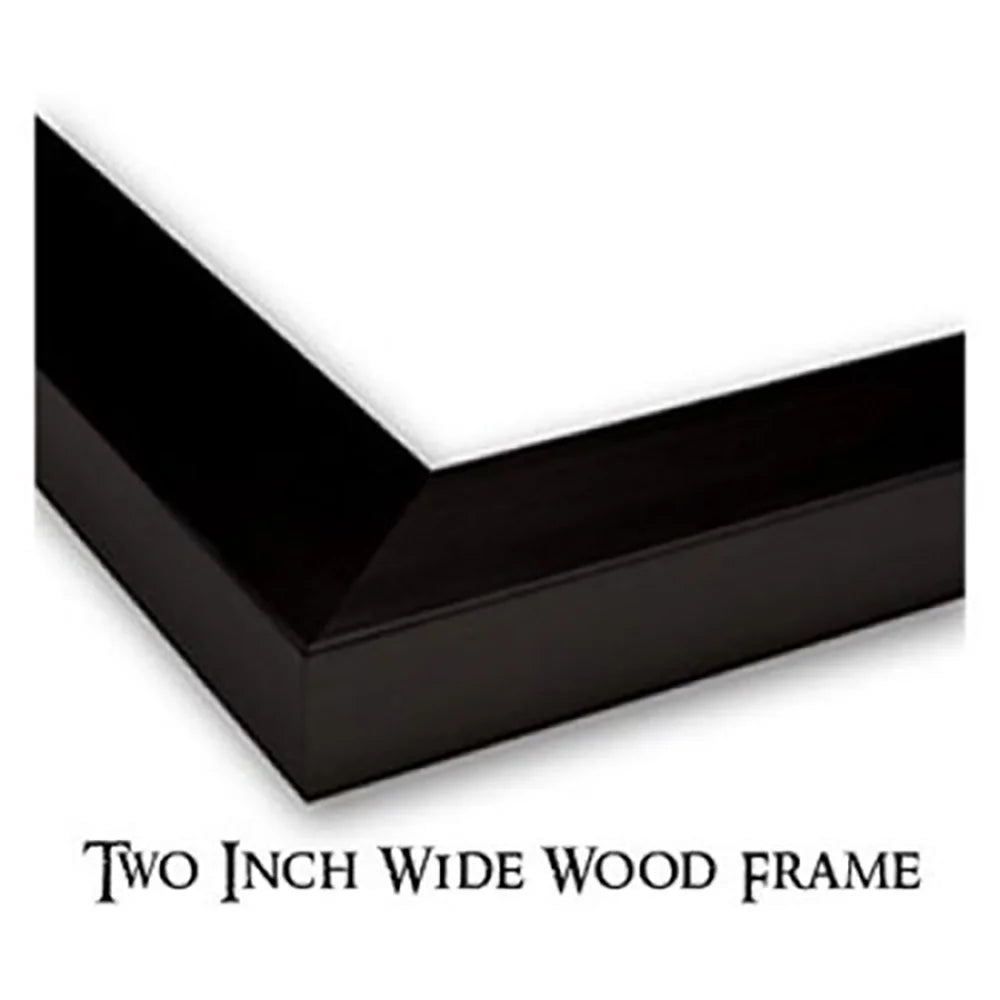 Black Modern Framed Museum Art Print U7195
