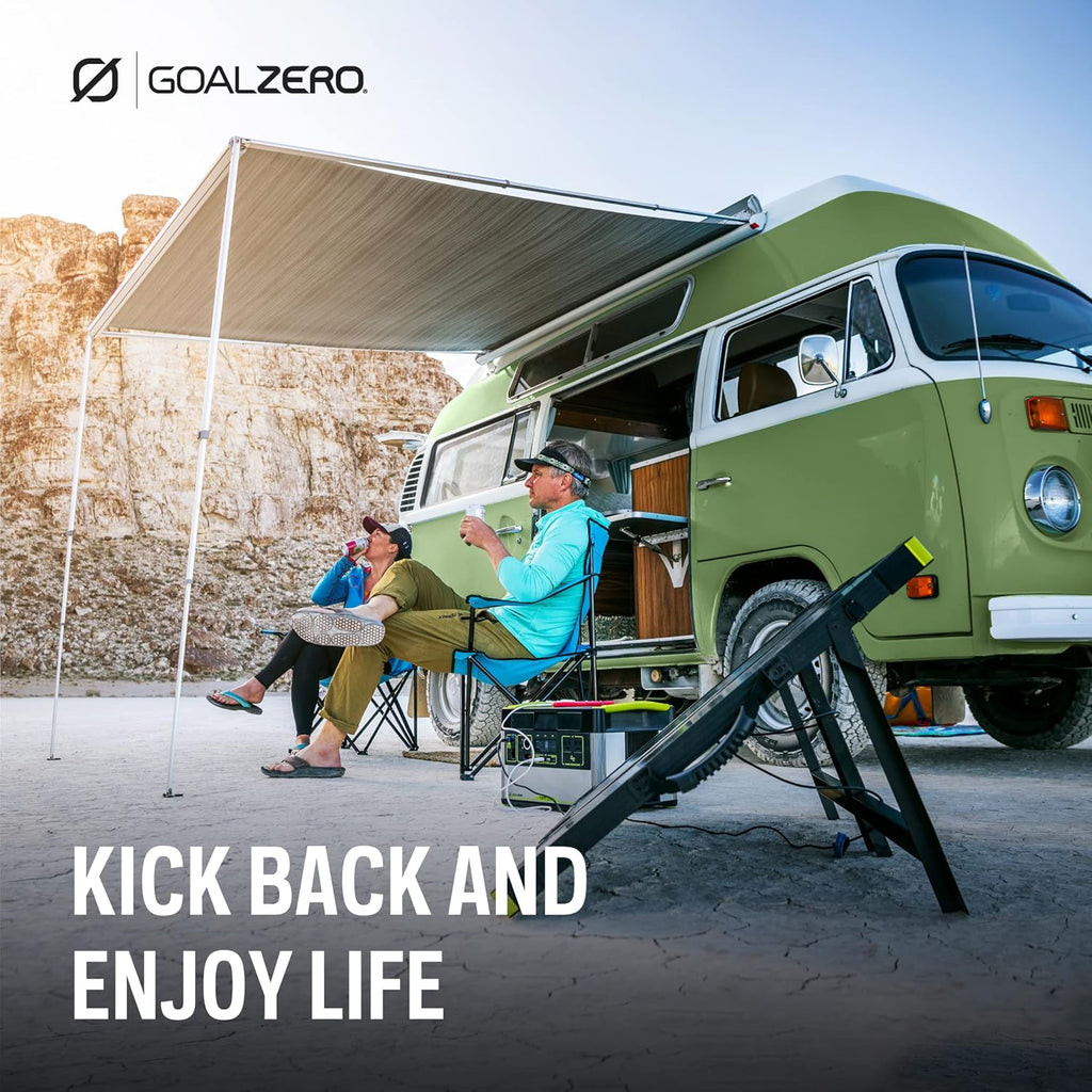 Portable Power Station, 1,000 W, Solar-Powered Generator O523