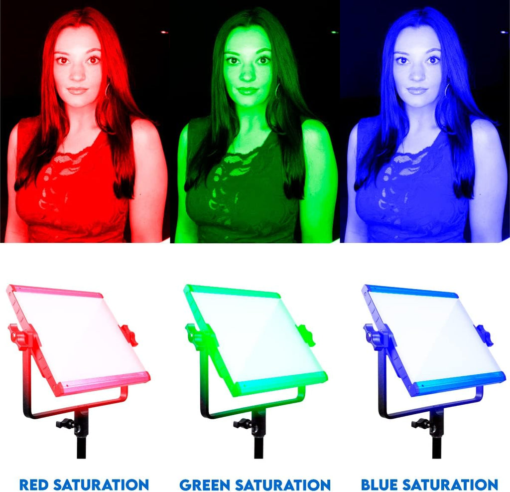 RGB and Bi-Color LED Video Light E997