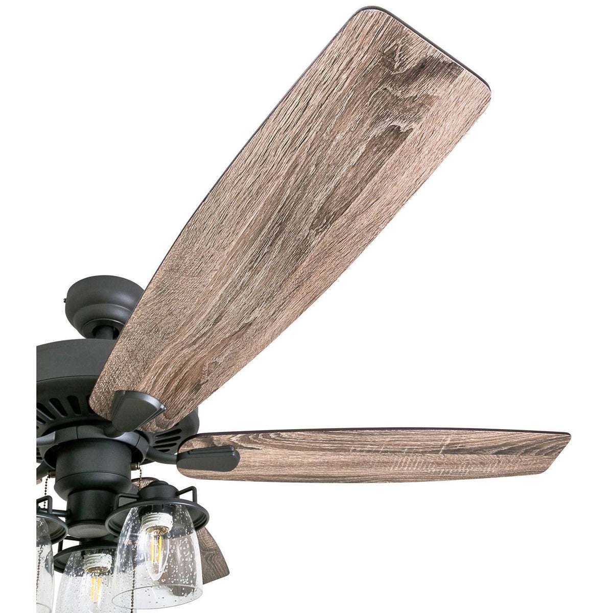 Bronze 60-Inch LED Ceiling Fan with Pull Chains E452