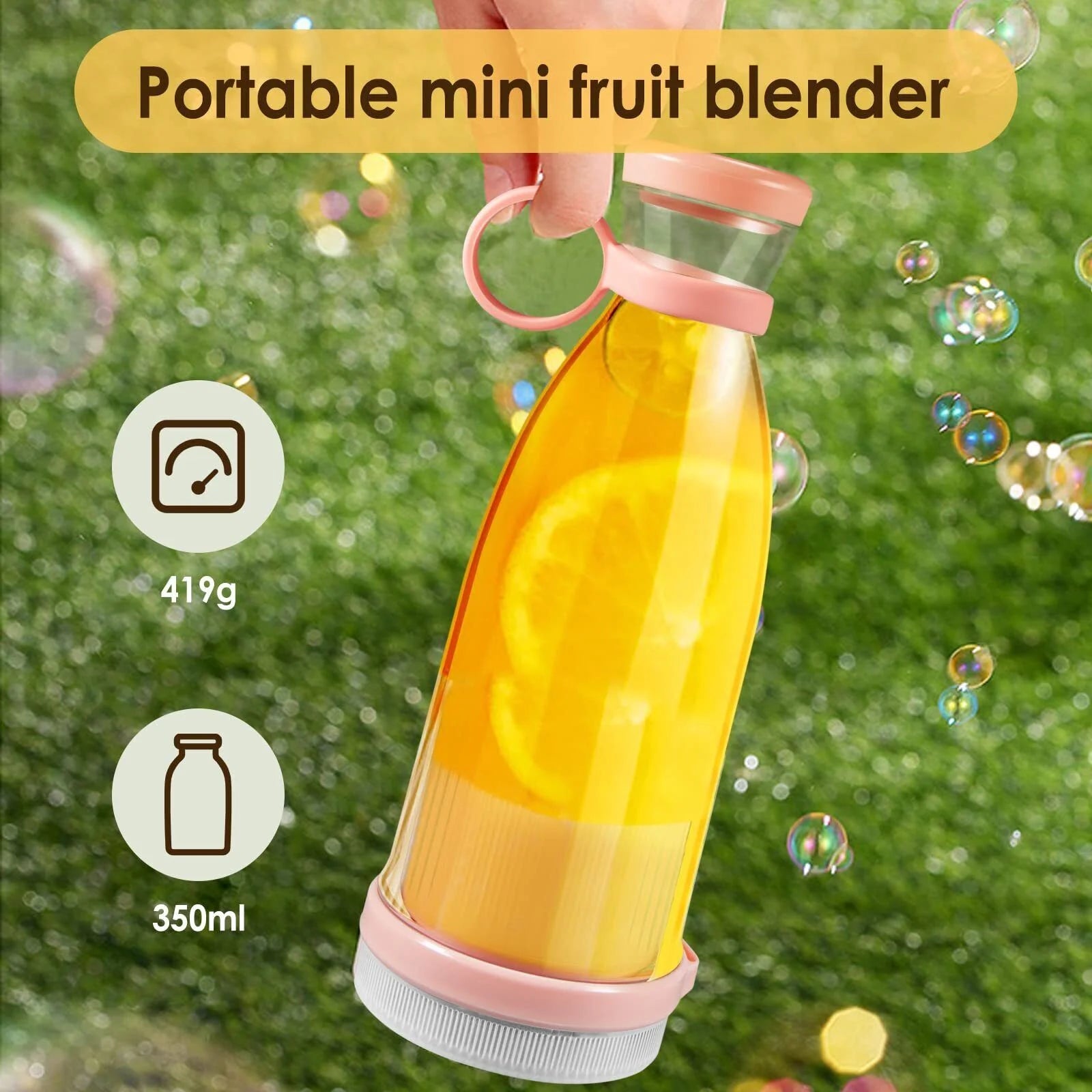 USB Rechargeable Portable Mini Juicer Cup Blender A36607
