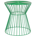 Green Iron Wire Stool R3643