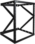 12U 2 Post Wall Mount 18 Inch Deep Network Server Rack V2170