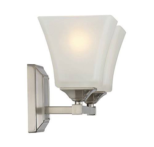 2 Light Bath Bar, Satin Nickel S698
