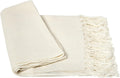 100% Linen Solid Throw Z1076