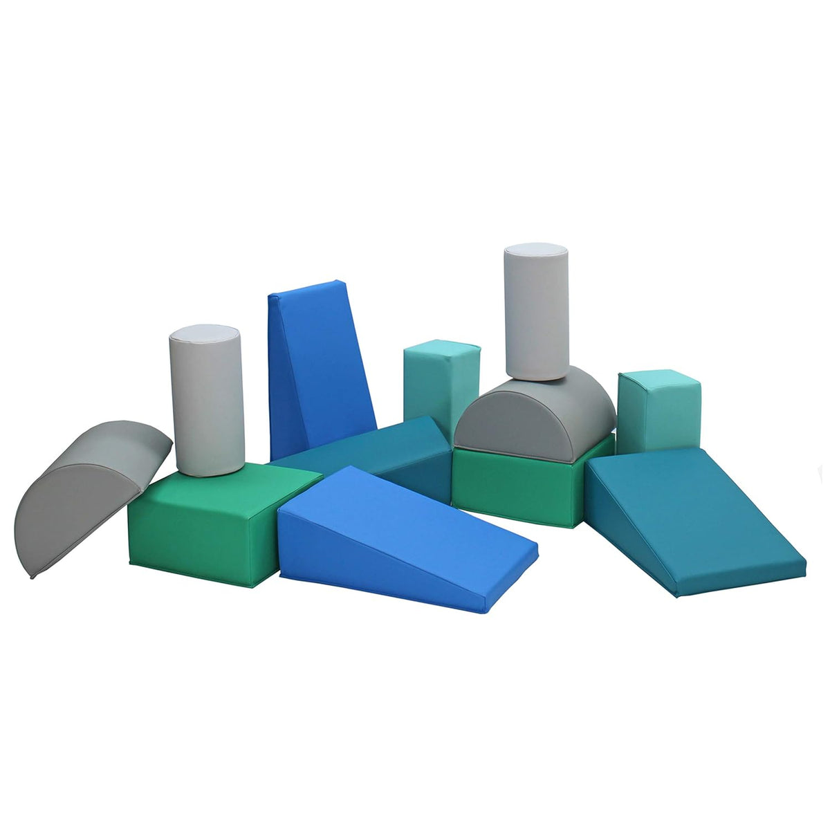 12-Piece Soft Foam Building Block Set S797