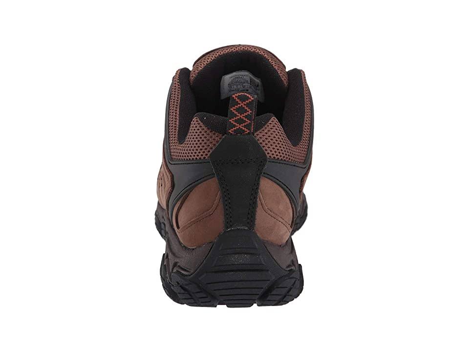 Men's Pulsate Leather Shoes, Size 12, Dark Earth O622342