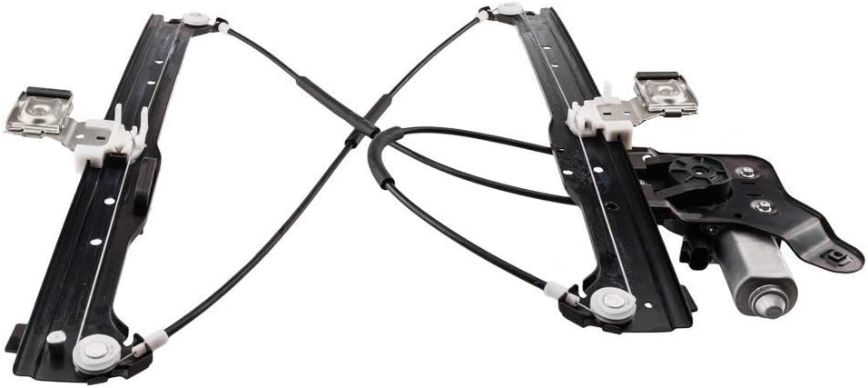 Rear Passenger Power Window Regulator Compatible for 2001-2006 GMC Sierra 2500 HD 3500 & Chevrolet Suburban Silverado 1500 Cadillac Escalade Pack of 2 L2386