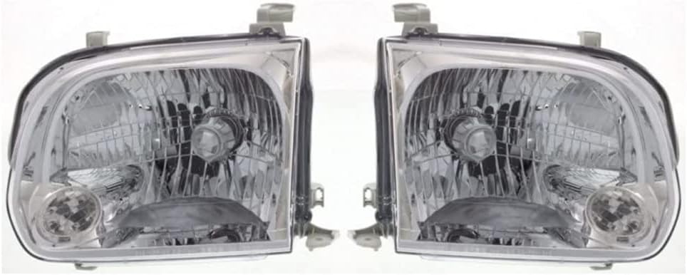 Headlight Assembly Passenger Side with Bulbs F52626