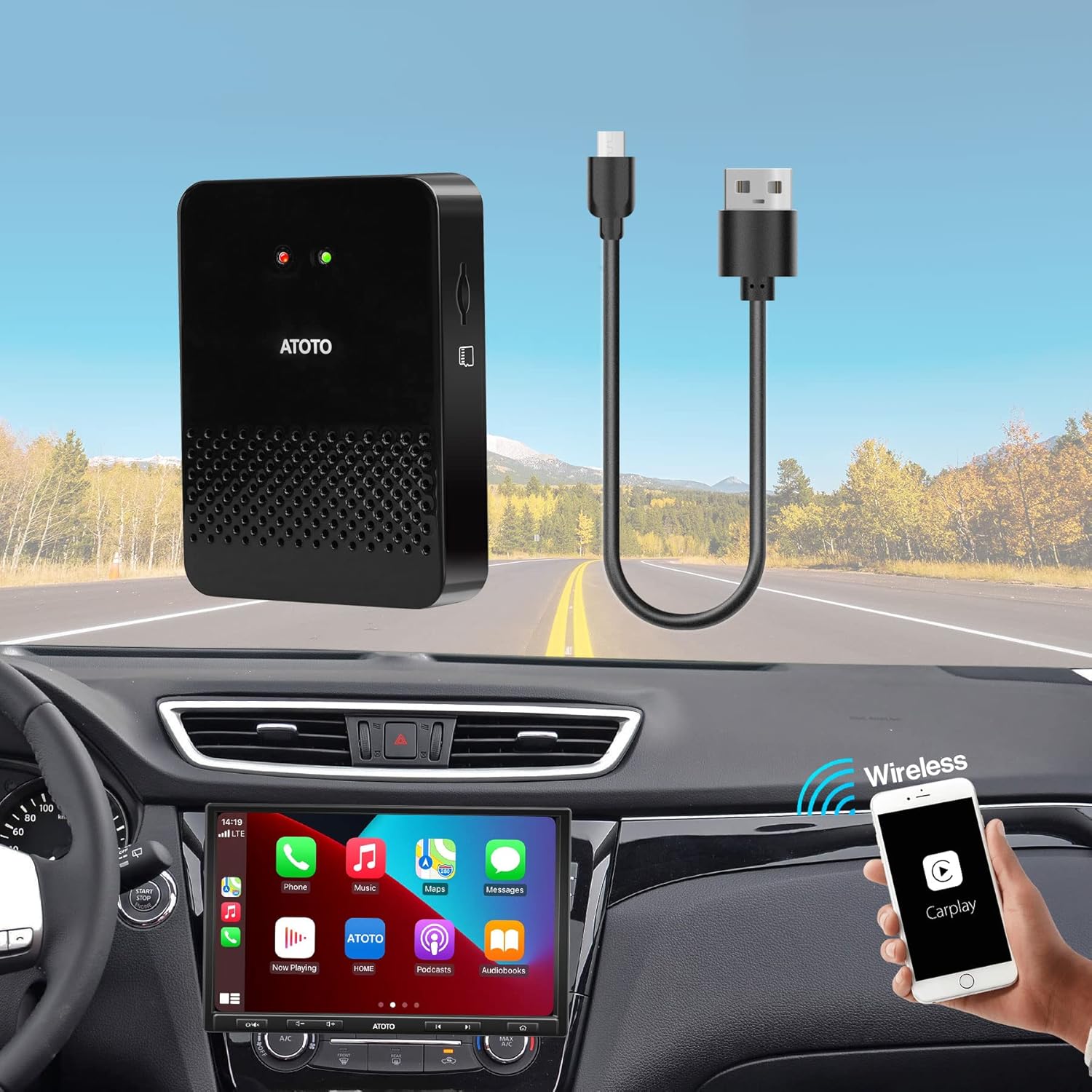 Wireless CarPlay Adapter D339