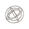 Silver Metal Armillary Orb Table Decor P97391