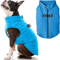 Blue Large Zip Up Dog Jacket S3288