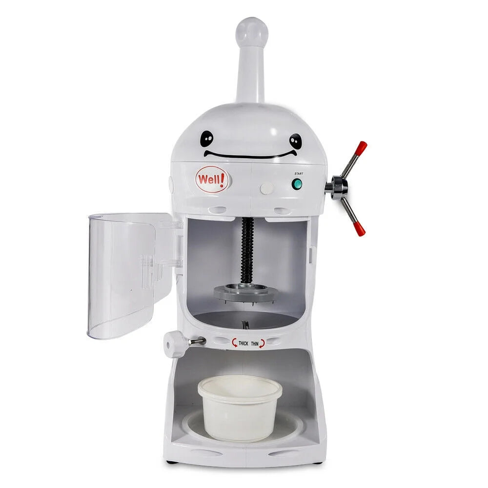 350W Commercial Ice Crusher Snow Cone Machine W2901