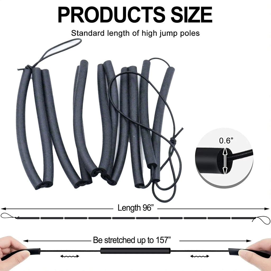 High Jump Bungee Elastic Crossbar Training Equipment X241